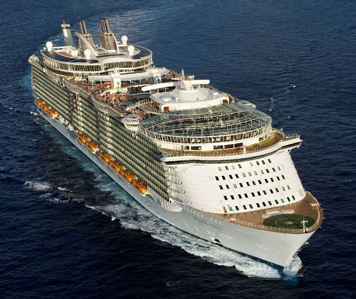 Активный отдых на борту лайнеров Royal Caribbean International