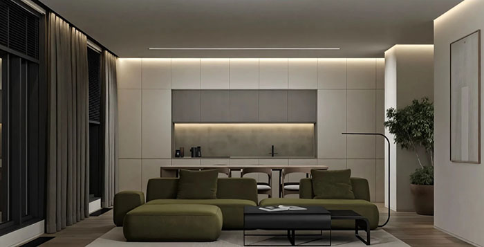 Як проходить установка натяжної стелі без пилу?